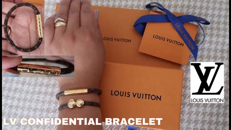 LV Confidential Bracelet. . Lv confidential bracelet